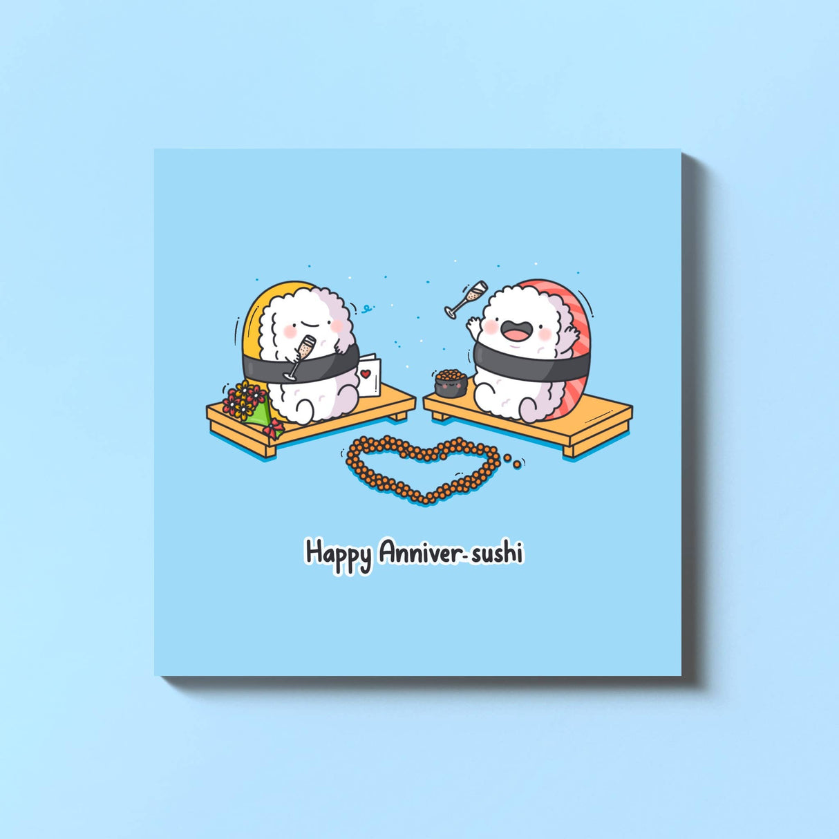 Sushi Anniversary Card | Anniversary Card | Greeting Card
