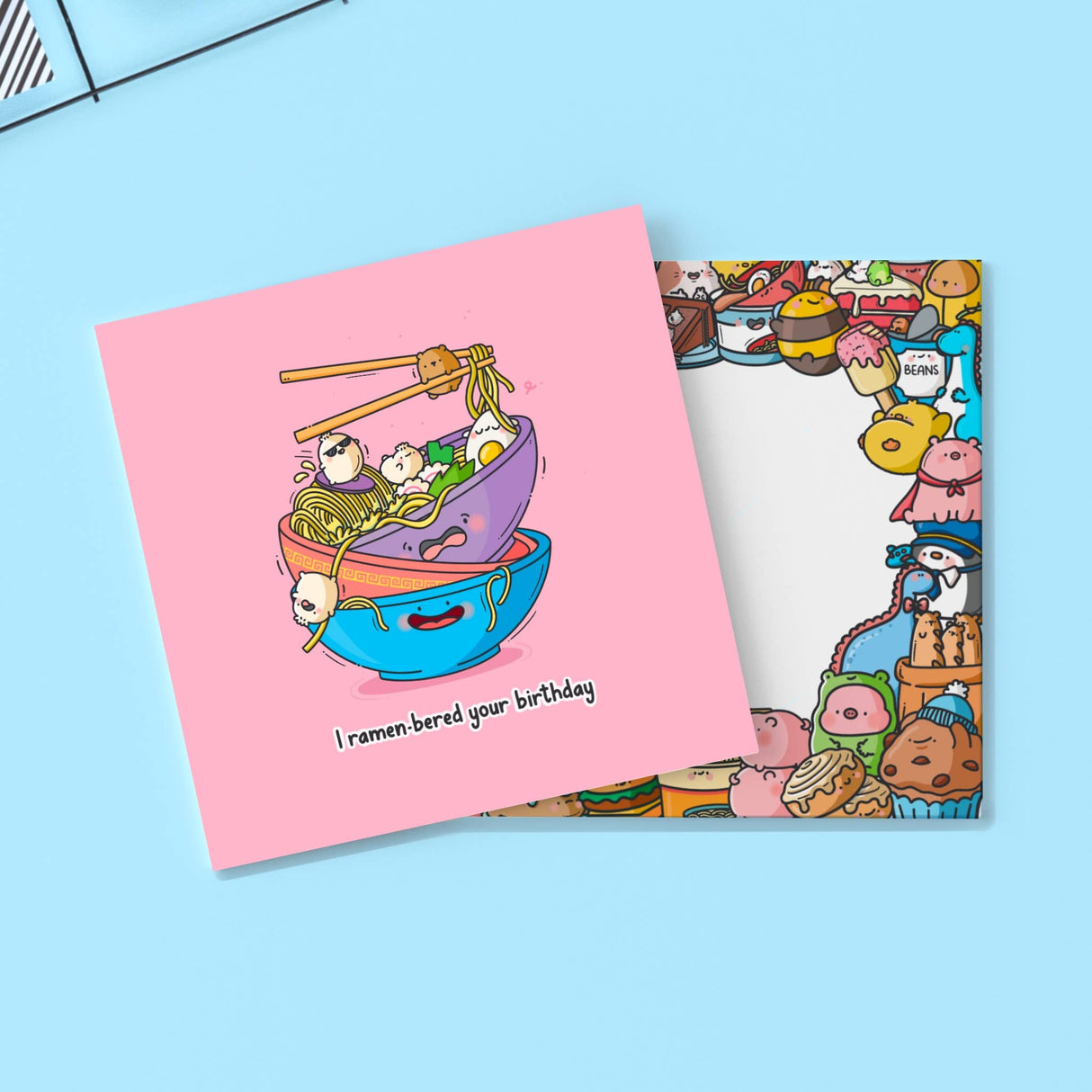 Ramen Birthday Card | Birthday Card | Greeting Card