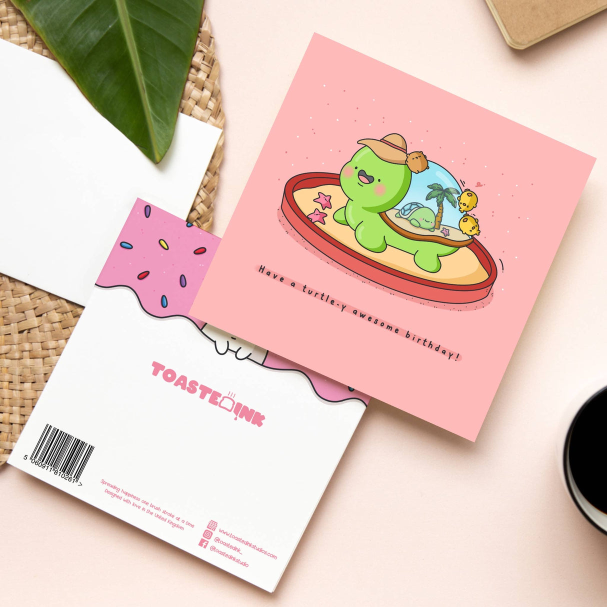 Cute Turtle Birthday Card | Cute Greetings Cards