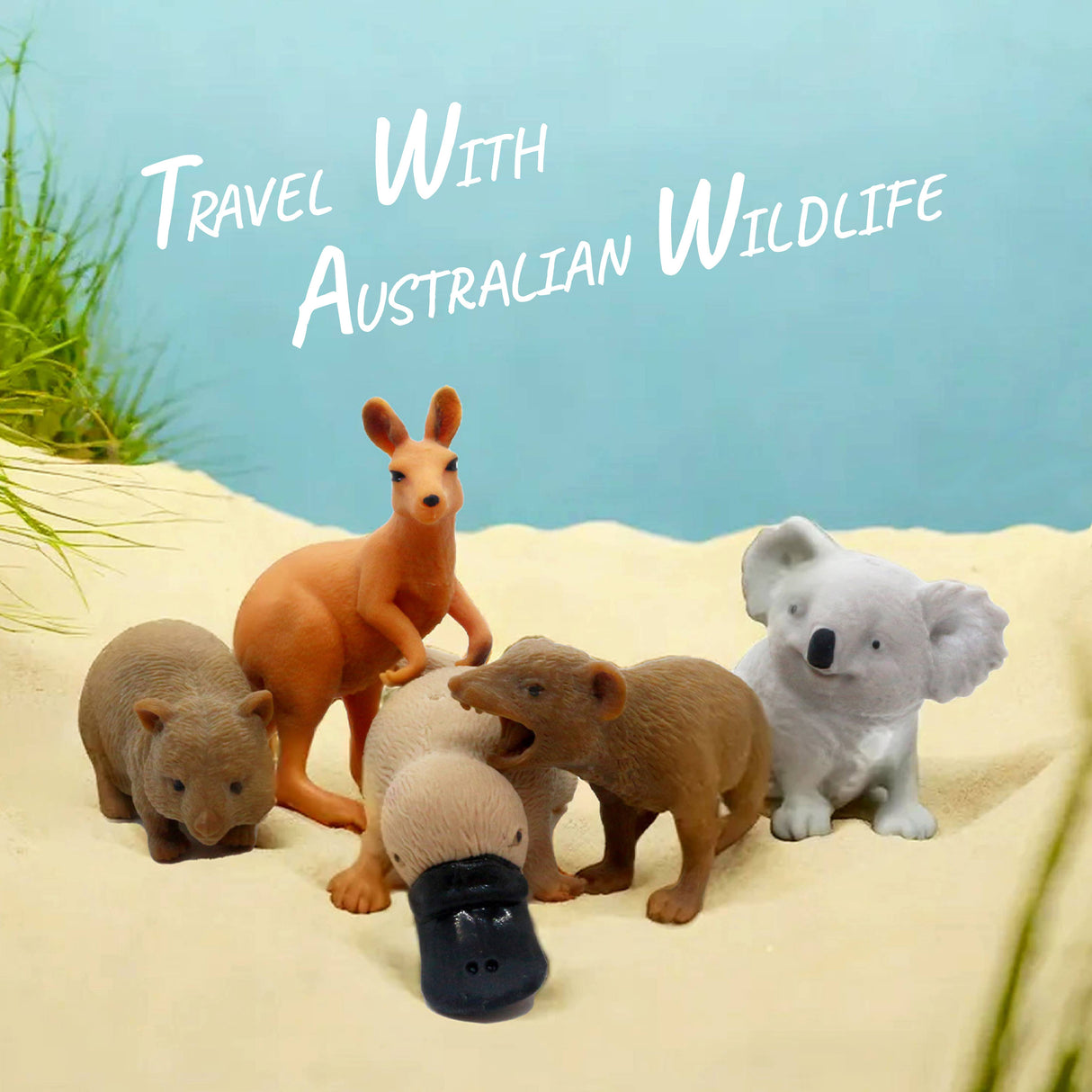 Squishy Australian Wildlife Gift Set