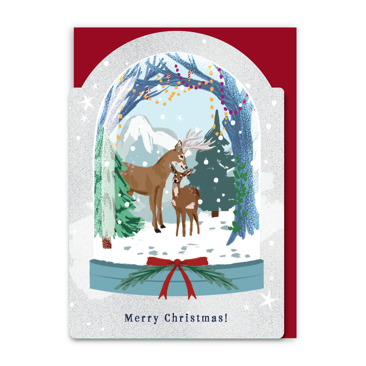 Christmas Snow Globe Card