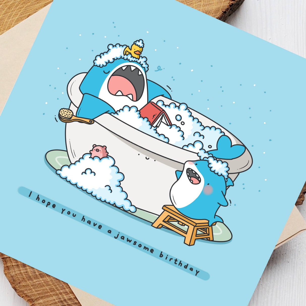 Cute Shark Birthday Card | Cute Greetings Cards