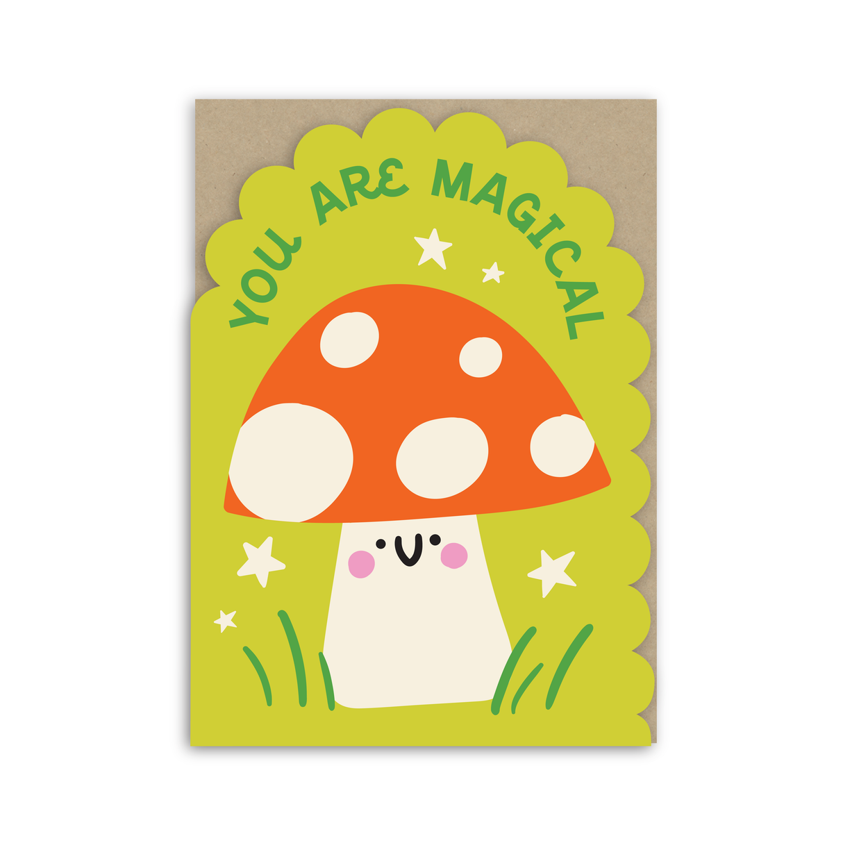 Mushroom Magic Birthday Card