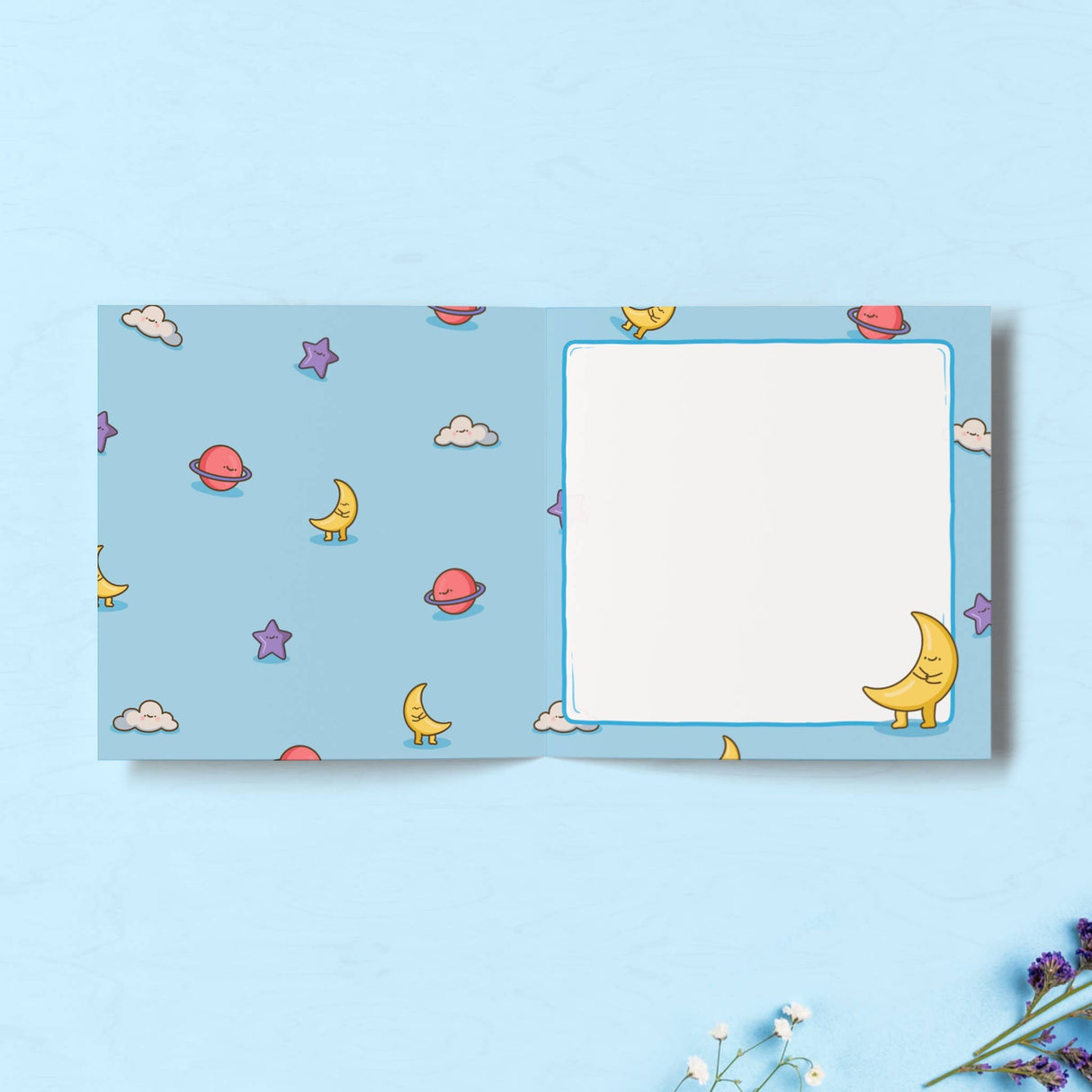Moon Card | Love Card | Greeting Card