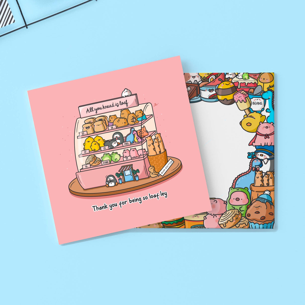 Animal Bakery Card | Greeting Card
