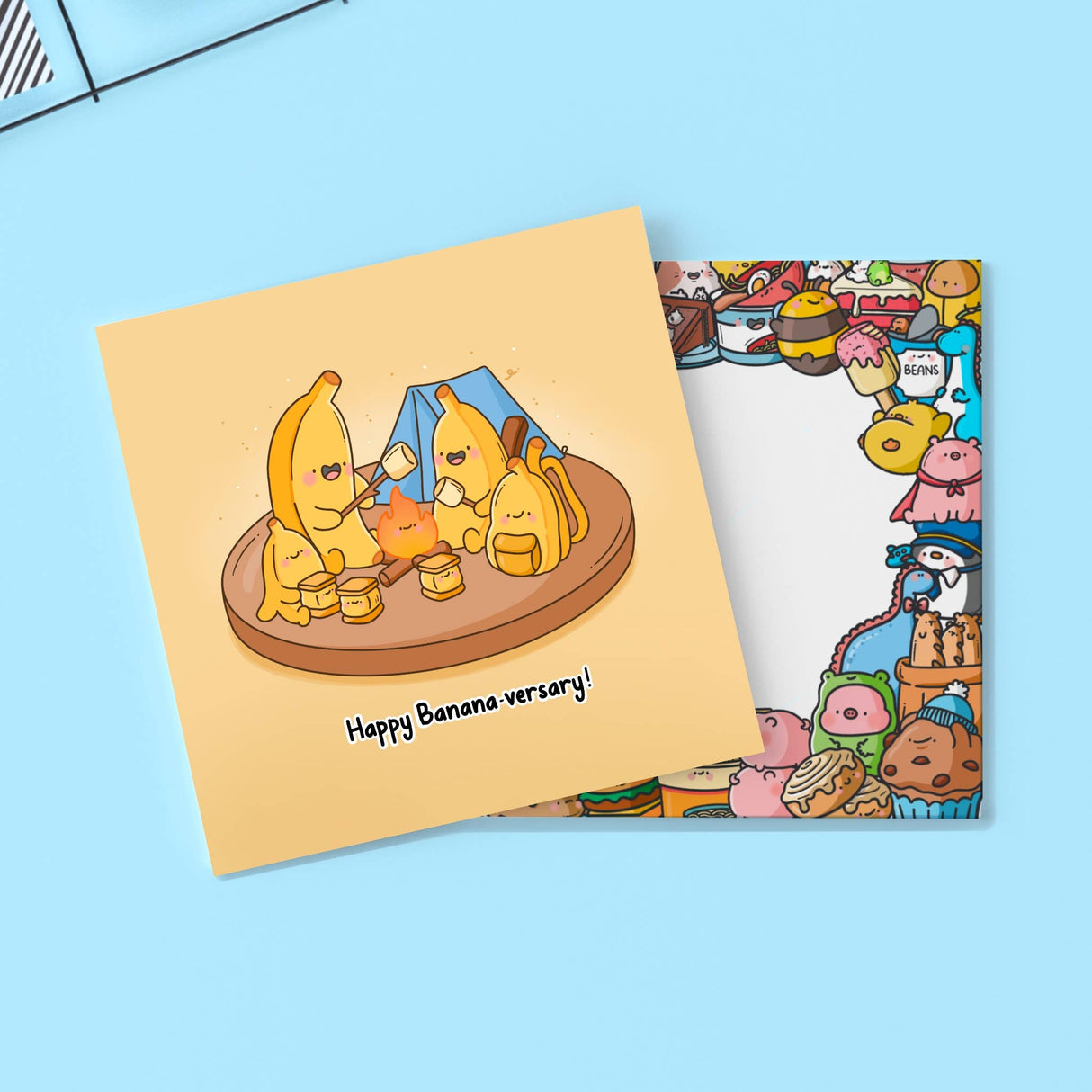 Banana Anniversary Card | Anniversary Card | Greeting Card
