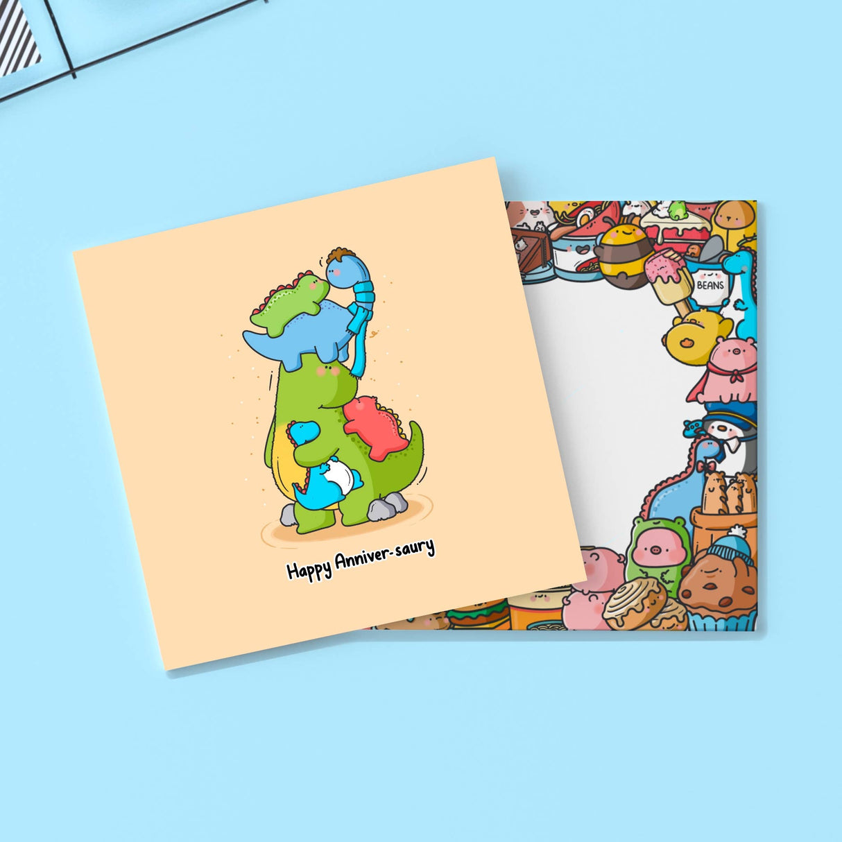 Dinosaur Anniversary Card | Greeting Card