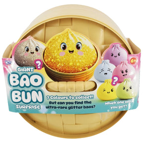 KTL BaoBuds Giant Bao Bun Surprise packaging, large mystery squishy fidget toy dumpling case