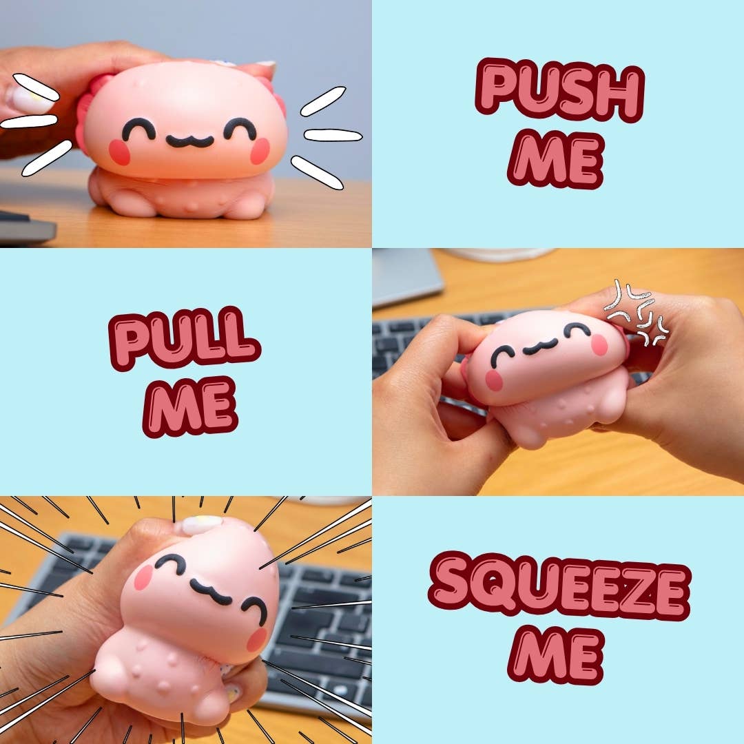 Relaxolotl Axolotl Squishy Slow Rise Foam