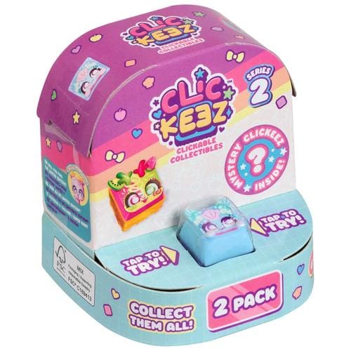 Clic Keez Clickable Collectibles Series 2 mystery 2-pack fidget sensory toy