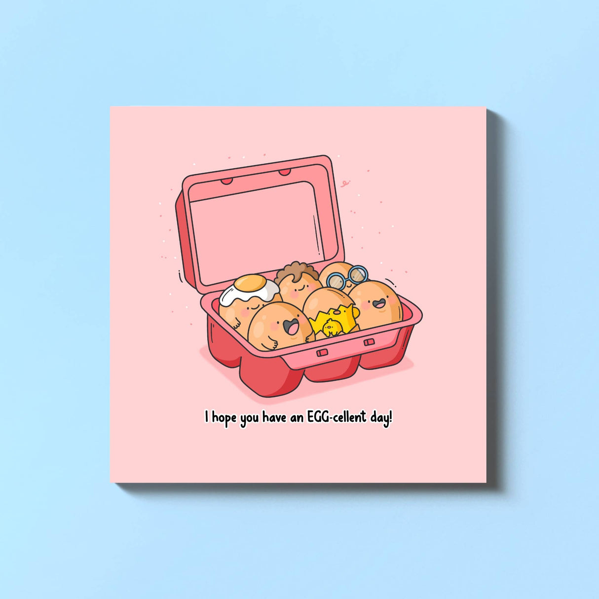Eggs Card | Love Friendship Card | Greeting Card