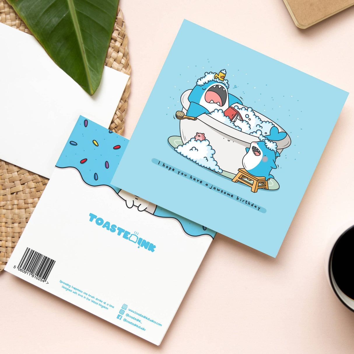 Cute Shark Birthday Card | Cute Greetings Cards