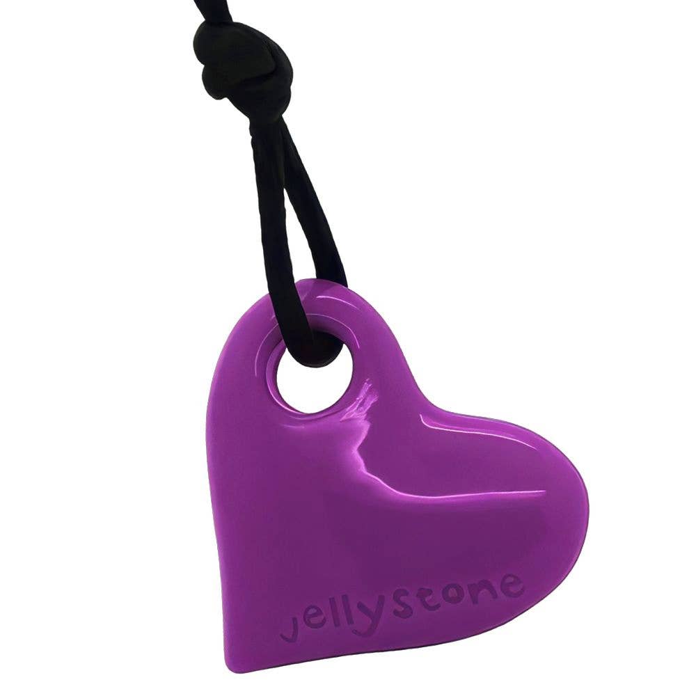 Jellystone Designs Heart Pendant Chewsafe Jewellery