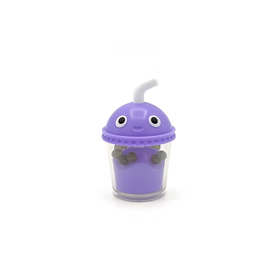 Fidget Go Taro Milk Tea kawaii drink fidget toy, purple sensory fidget