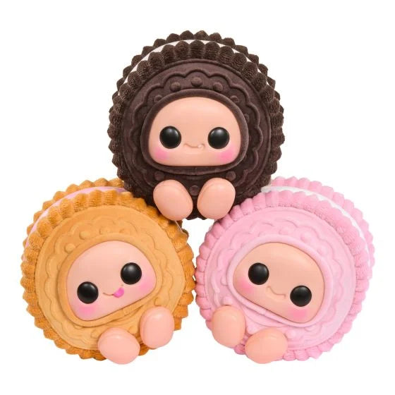 Hyojo Cookie Sandwich collectible plush three variants: chocolate, vanilla, strawberry