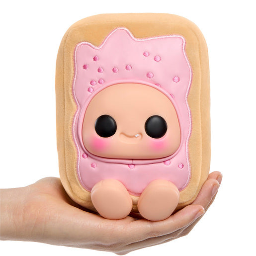 Hyojo Pop-Tarts Frosted Cherry squishy plush in hand with pink icing and sprinkles