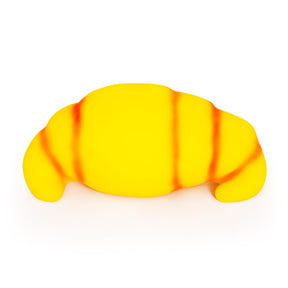 Jumbo Squishy Croissant oversized slow-rise soft sensory stress relief fidget toy on white background