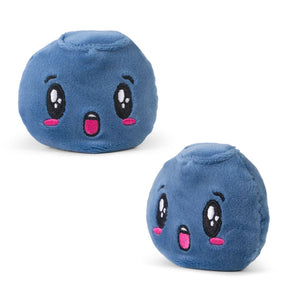 Keycraft Fruit Sand Plush kawaii blueberry blue, squeezy sand sensory fidget toy