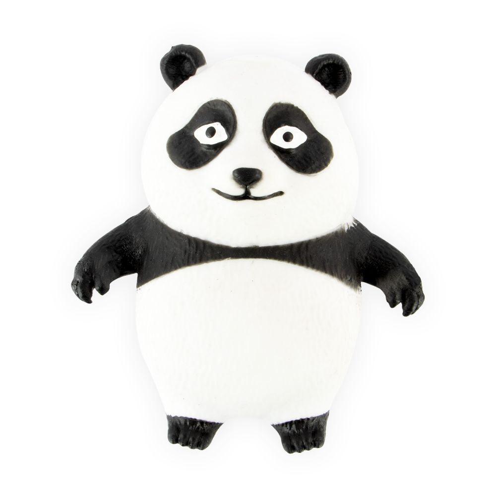 Keycraft Stretch N Smash Panda black and white stretchy sensory fidget toy, standing pose