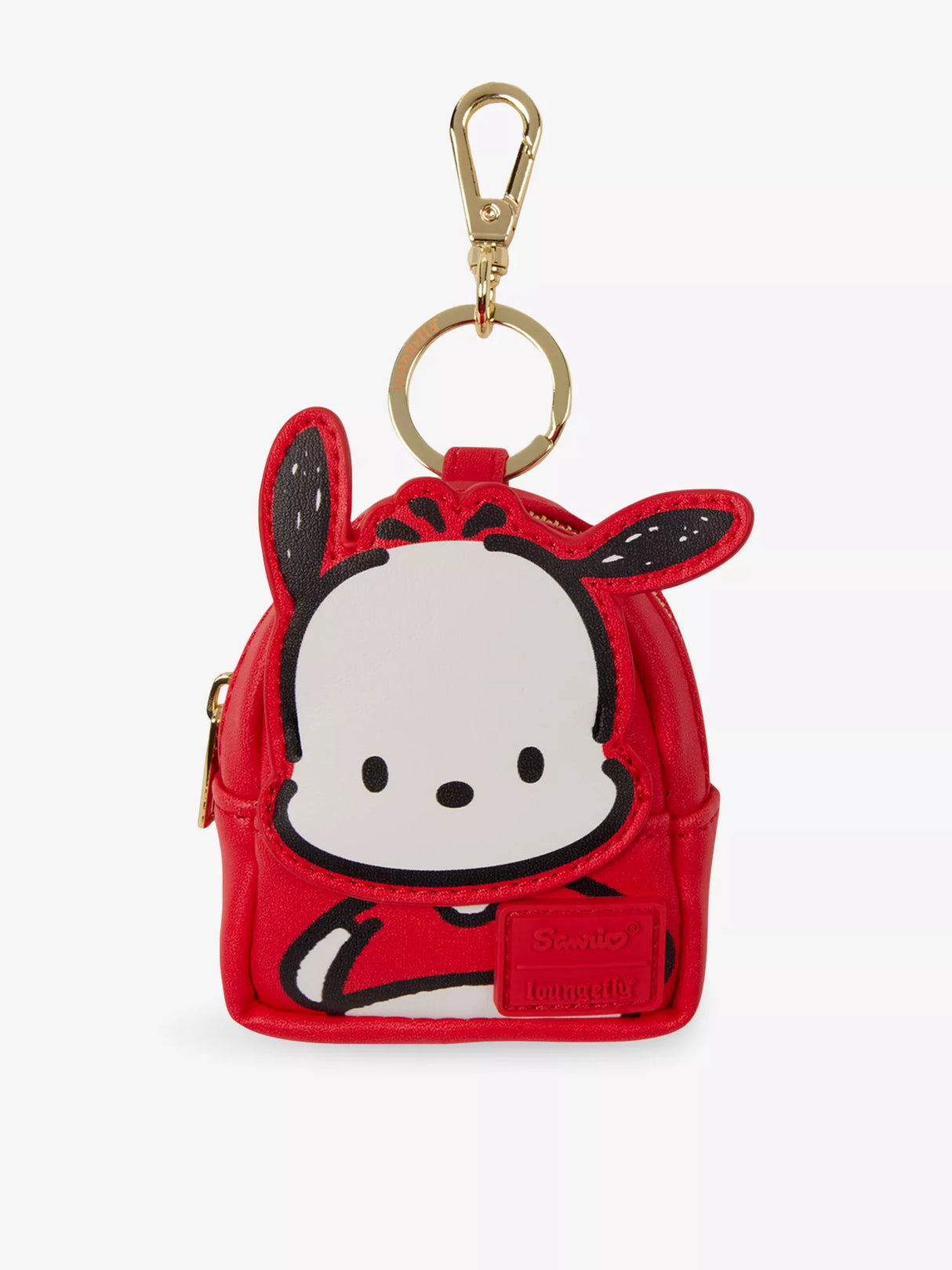 Pochacco mini backpack keychain, Loungefly Sanrio blind box bag charm