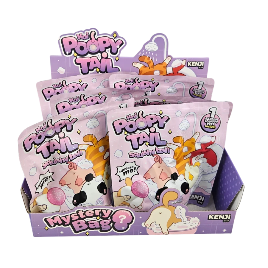 KENJI Koi Squishy Ball - Poopy Tail Mystery Bag