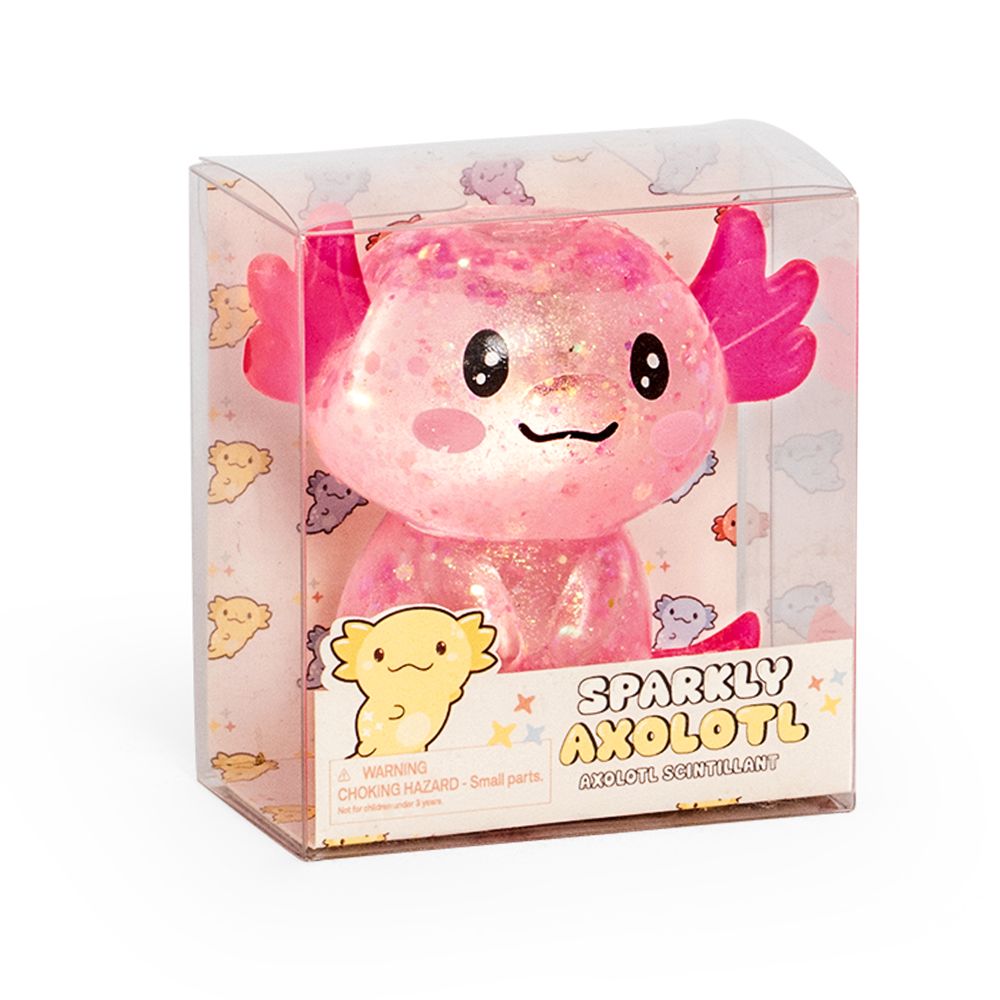 Keycraft Sparkly Axolotl Squishy