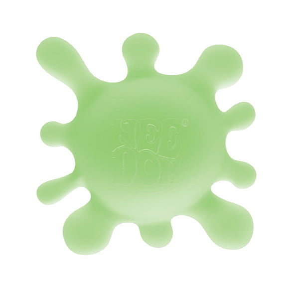 Green NeeDoh Sploot Splat on white background