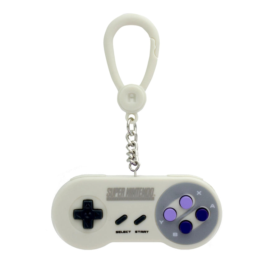 Paladone Super Nintendo SNES controller backpack buddies keyring