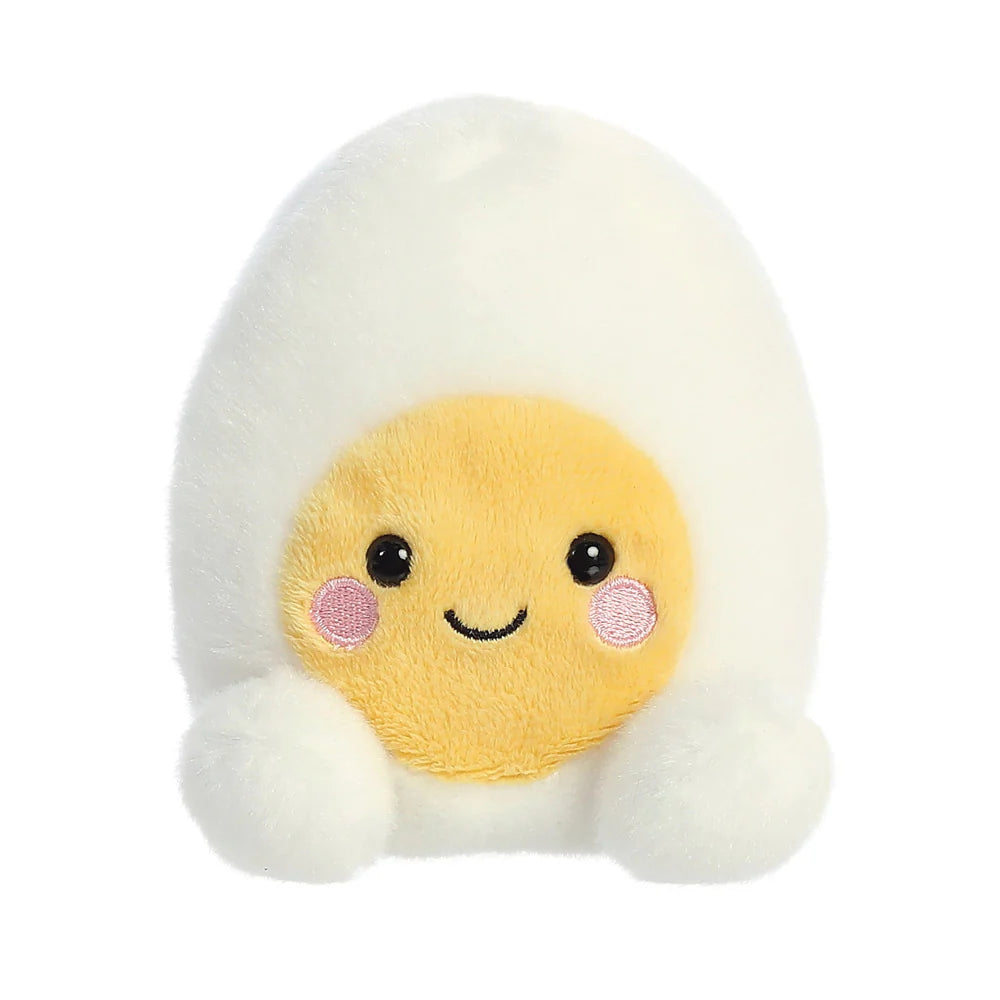 Aurora Palm Pals Bobby Egg white yellow plush soft toy collectible