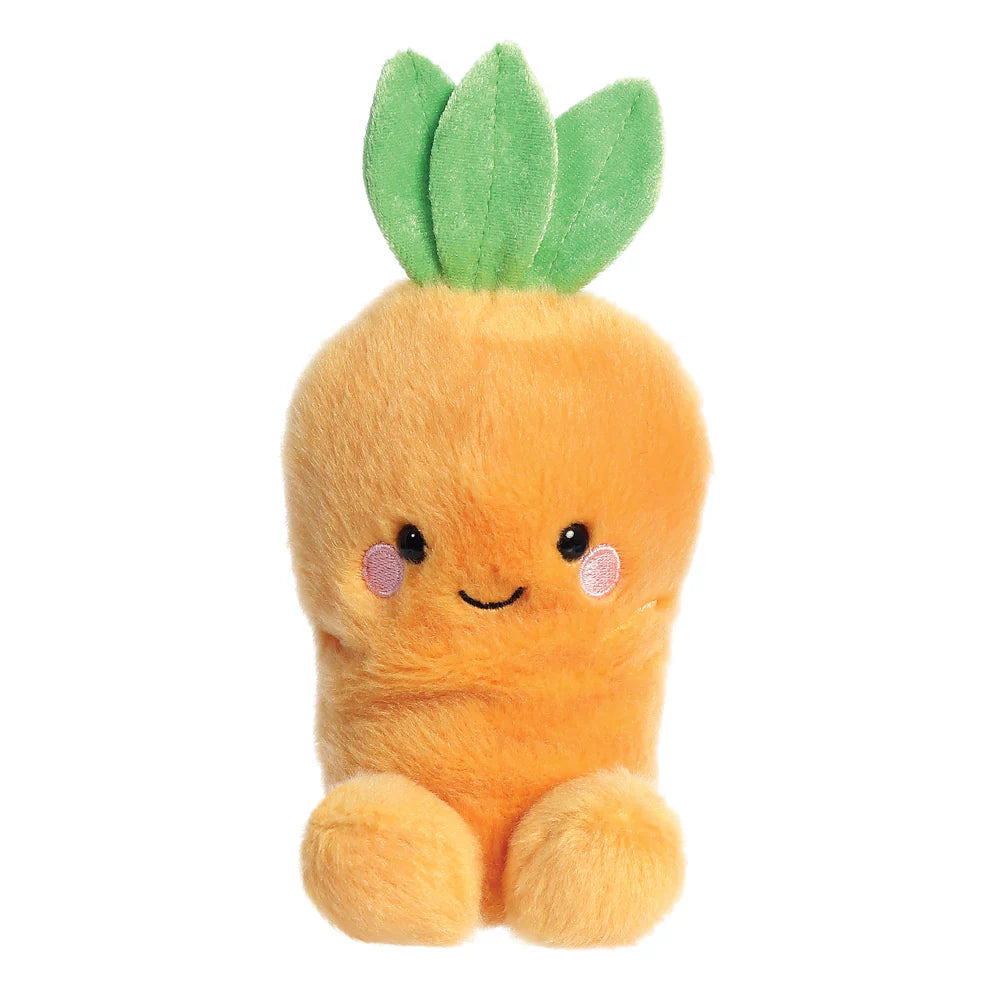 Aurora Palm Pals Cheerful Carrot orange plush soft toy collectible