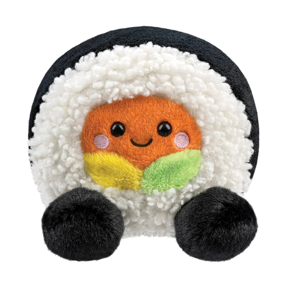 Aurora Palm Pals Dani California Roll sushi black white plush collectible
