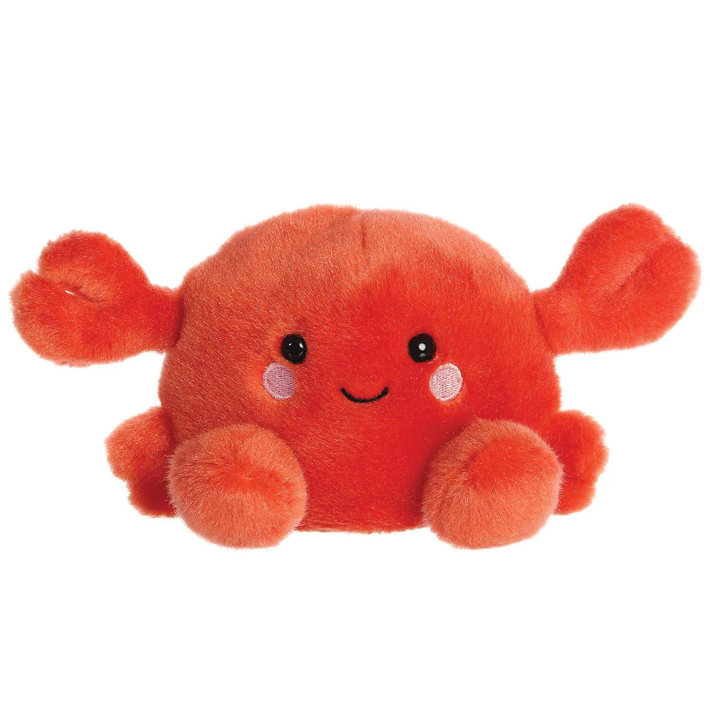 Palm Pals Snippy Crab mini plush with bright red body and raised claws