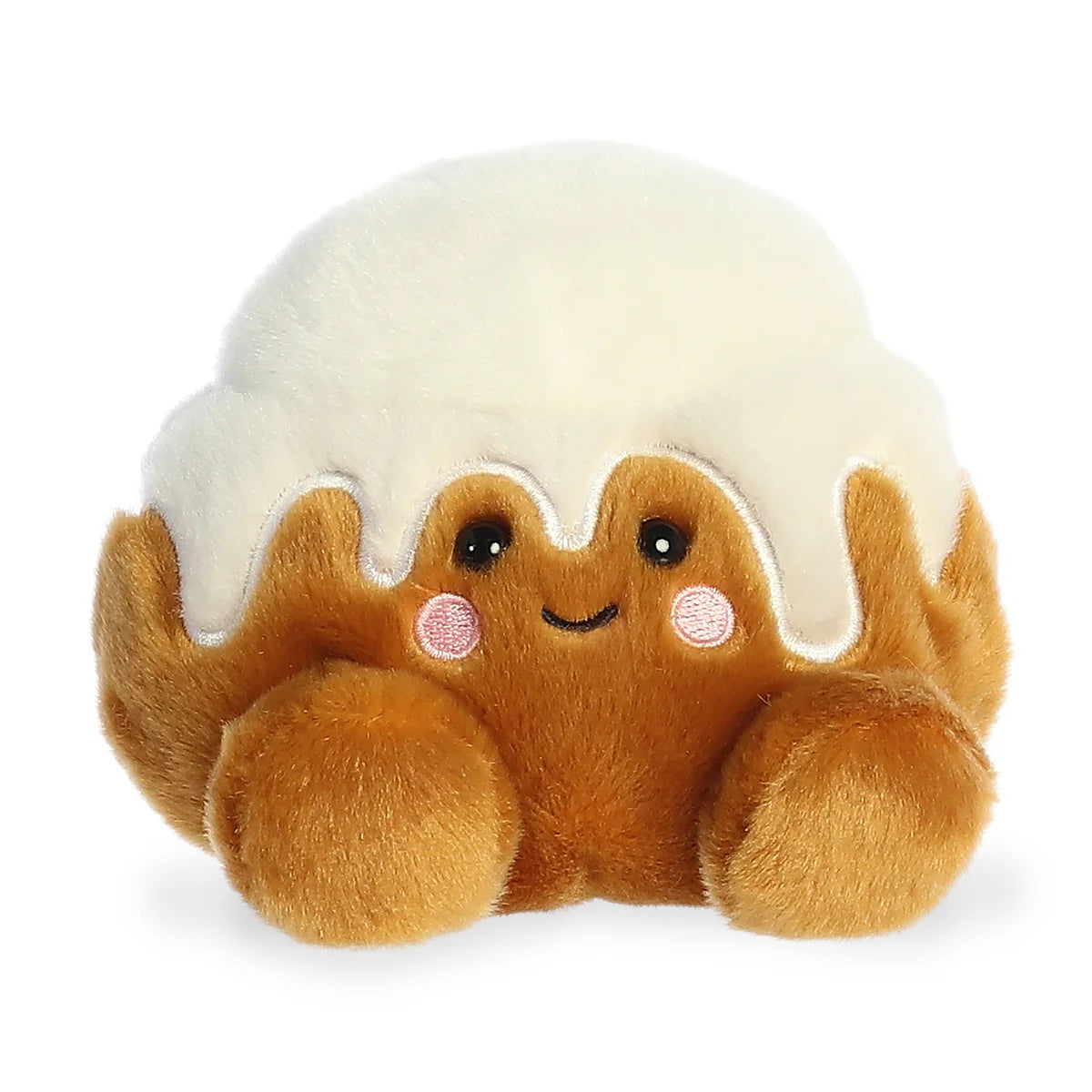 Aurora Palm Pals Sugary Cinnamon Roll brown cream plush soft toy collectible