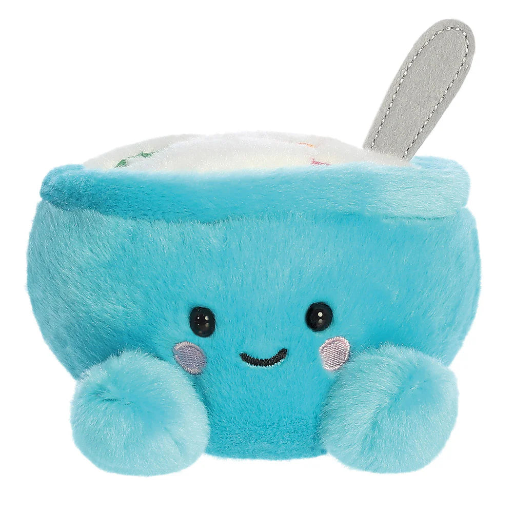 Aurora Palm Pals Trixi Cereal teal blue plush soft toy collectible