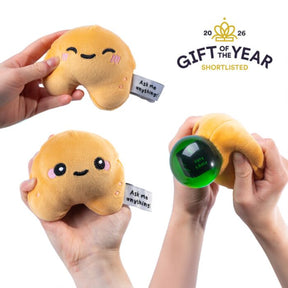 Queasy Squeezies fortune cookie squeezy plush - Gift of the Year 2026 shortlisted