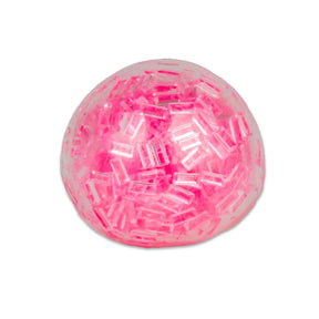 Pink Scrunchems ASMR Crunch Ball crunchy sensory squeeze fidget toy