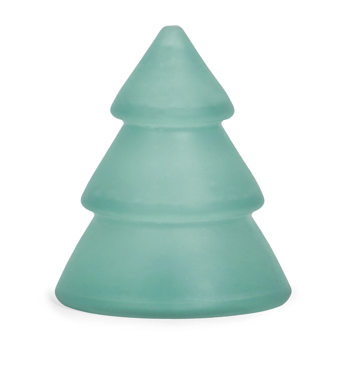 Frosted mint green Speks Gump Christmas tree memory gel squishy, a soft sensory fidget toy