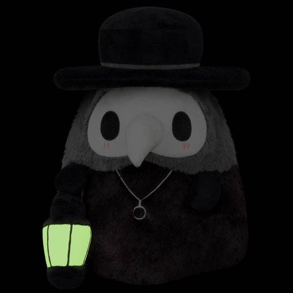 Squishable Mini Mysterious Doctor Plague glow in the dark lantern detail
