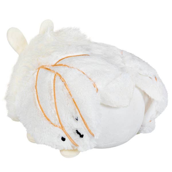 Squishable Poodle Moth white fluffy plush back view