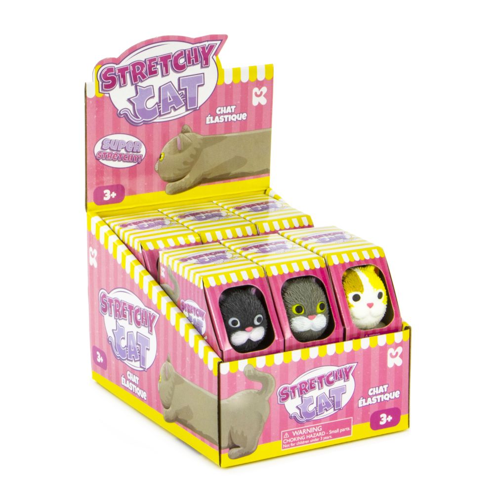 Stretchy Cat stretchy sensory toys full retail display box