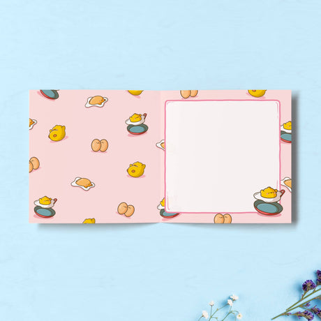 Eggs Card | Love Friendship Card | Greeting Card