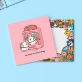 Bubble Tea Jetpack Birthday Card | Cute Greetings Cards