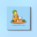 Bunny Rabbit Card | Birthday Card | Greeting Card