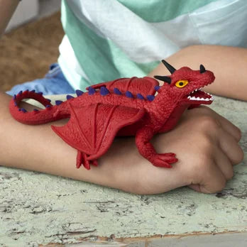 Rex London Squishy Red Dragon Micro Bead Squeezy Sensory Toy