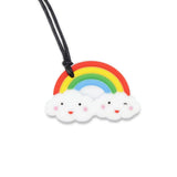 Jellystone Designs Rainbow Pendant Chewsafe Jewellery