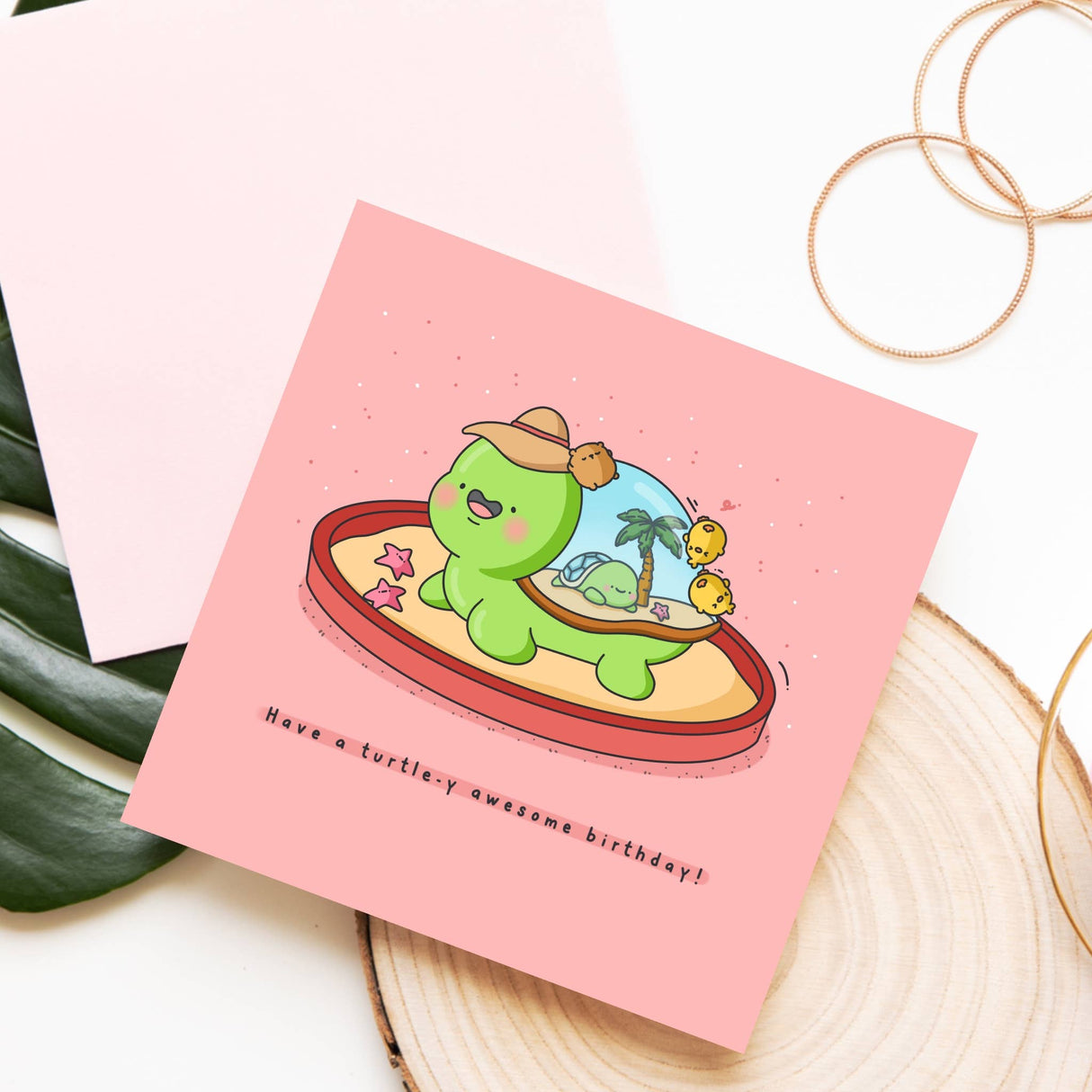 Cute Turtle Birthday Card | Cute Greetings Cards