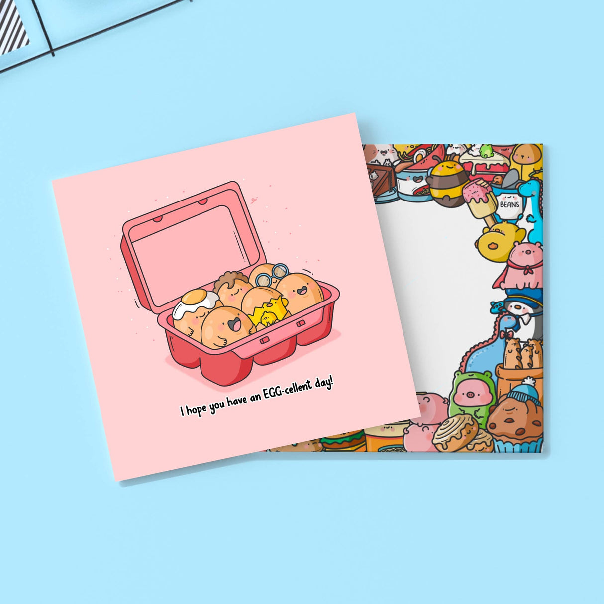 Eggs Card | Love Friendship Card | Greeting Card