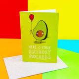 Birthday Avocado A6 Greeting Card