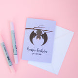 Happy Birthday Old Bat Greeting Card