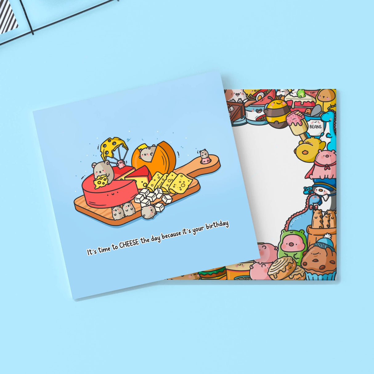 Cheese Birthday Card | Cute Greetings Cards